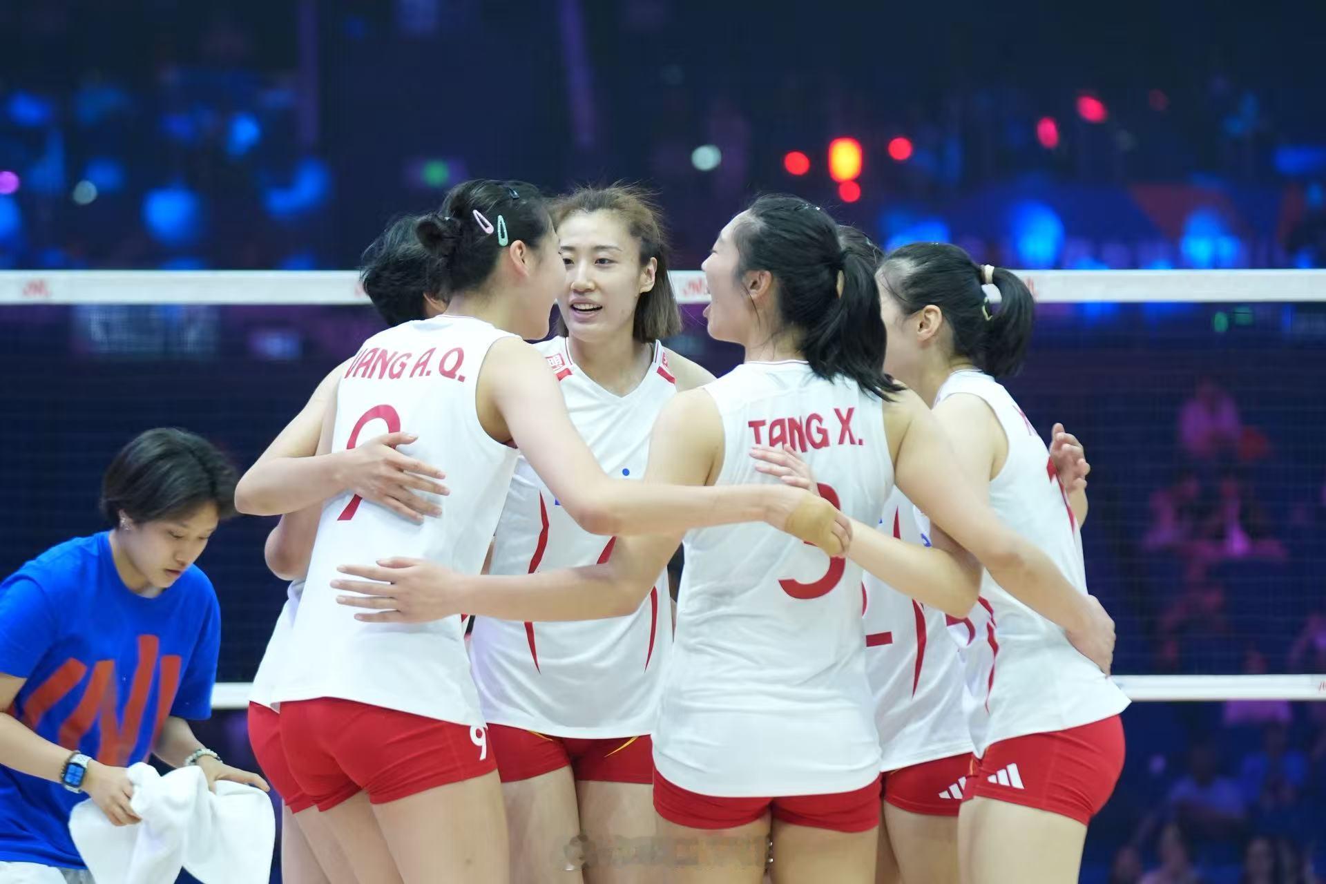 2026年世界女排联赛 中国南京站，中国女排vs泰国女排，中国女排 第四局23-