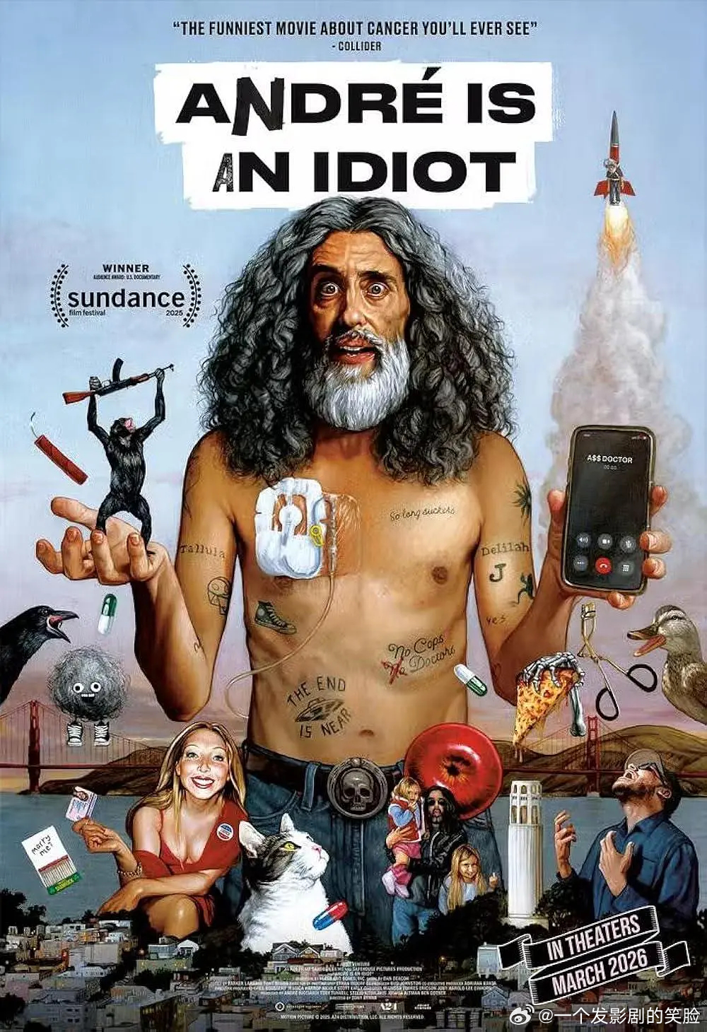 【安德烈是个白痴 】 Andre is an Idiot (2025)美影 喜剧