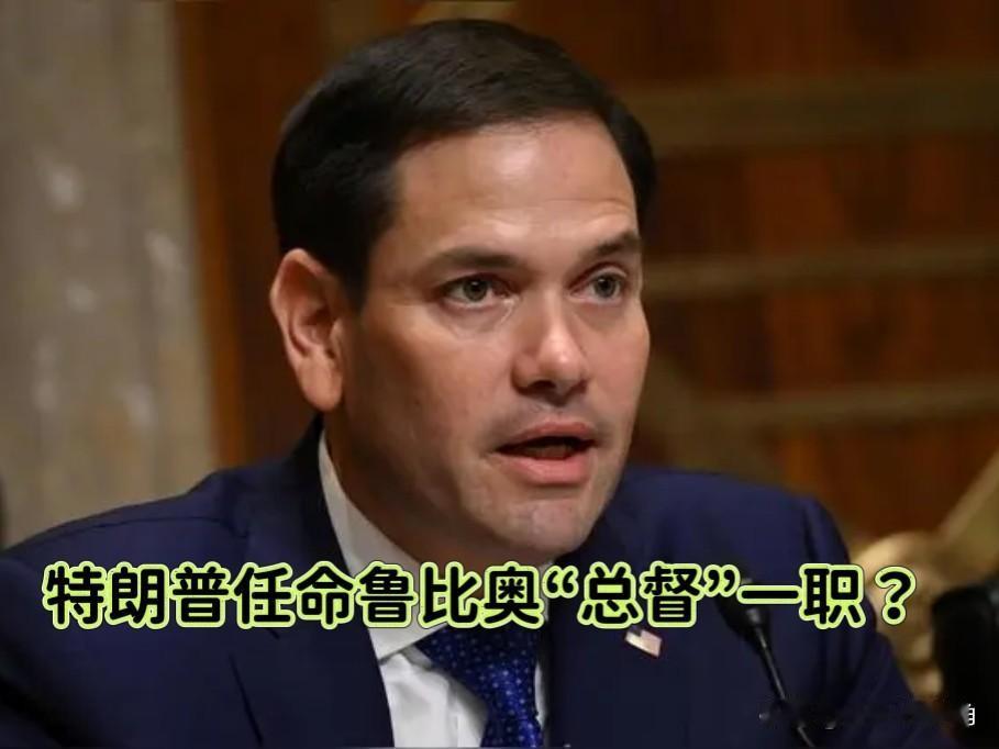 特朗普这手笔确实很“复古”！都2026年了，还能听到“总督”这个词儿，真是活久见