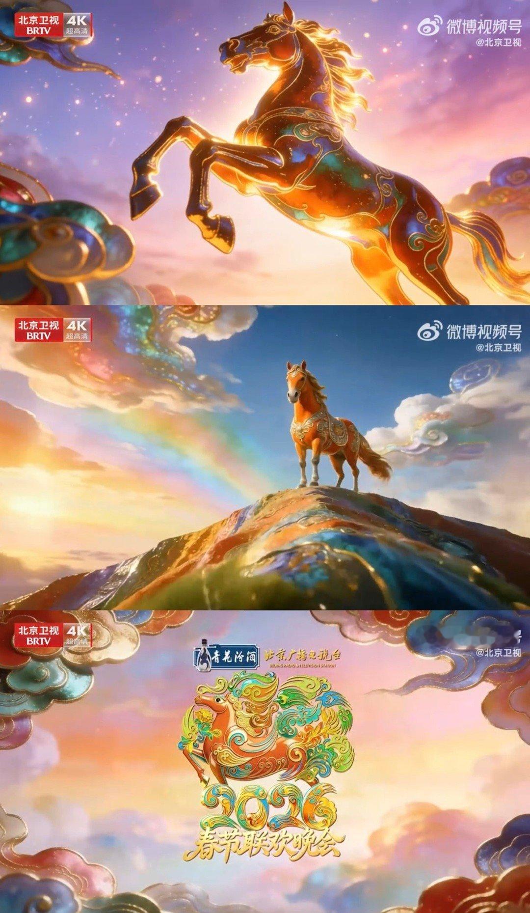 北京台春晚从未让我失望过 今年北京台春晚的景泰蓝非遗主标识一亮相，就让人眼前一亮