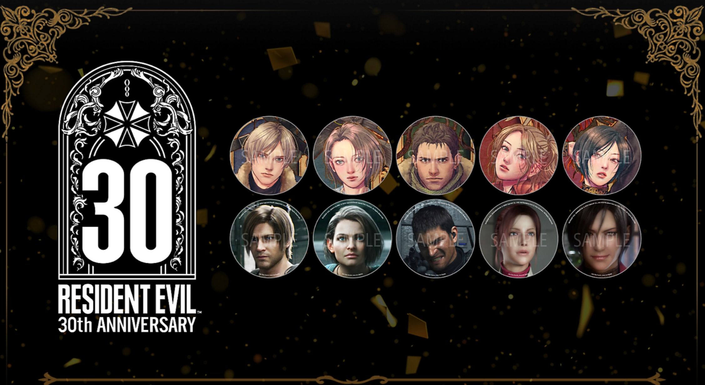 【《生化危机》PSN头像免费领取】《生化危机》系列迎来了30周年纪念，卡普空在P