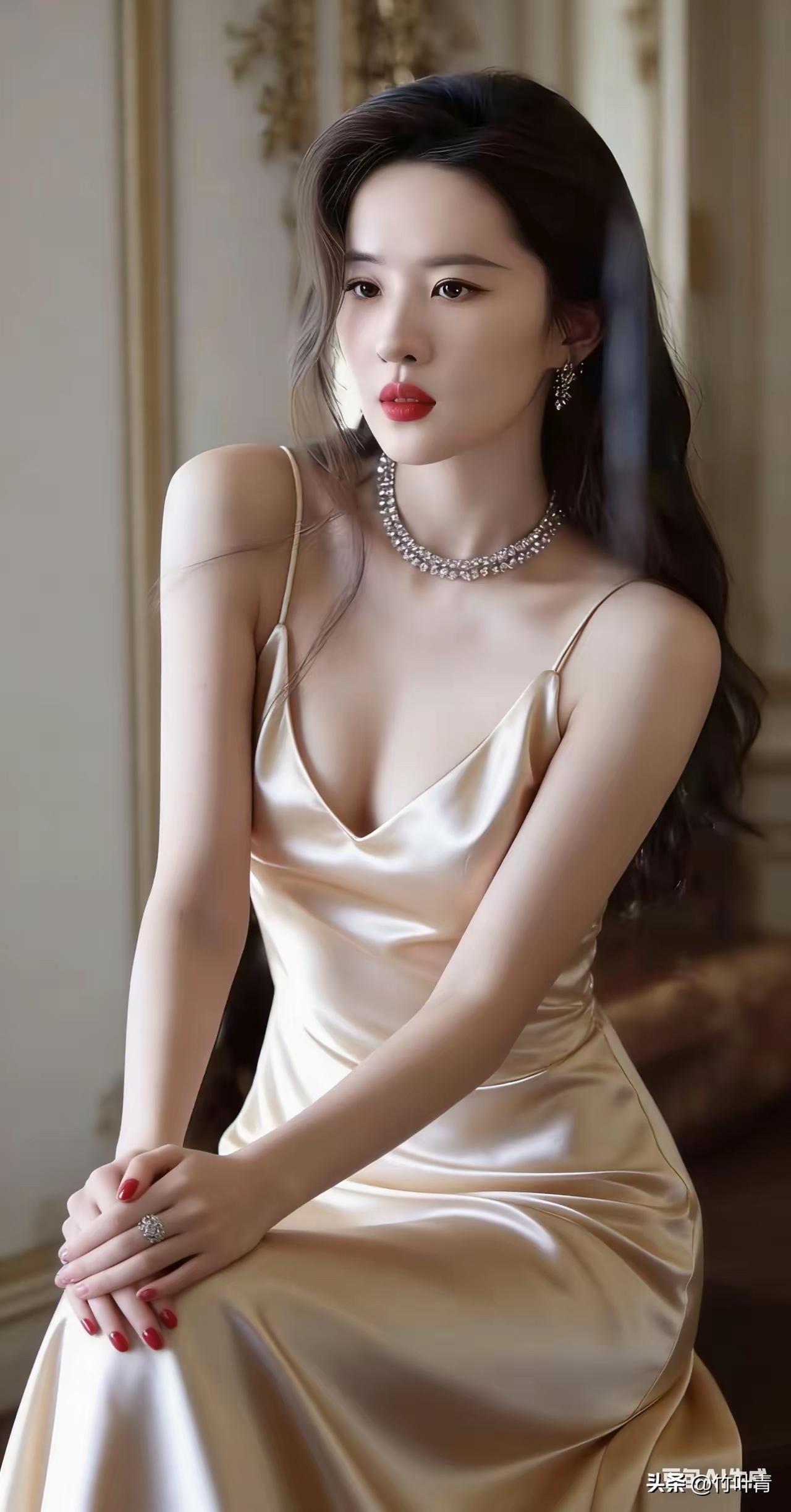 谁能不爱刘亦菲？这组豪门千金风写真，完美诠释“东方美人”的高级感刘亦菲写真照 刘