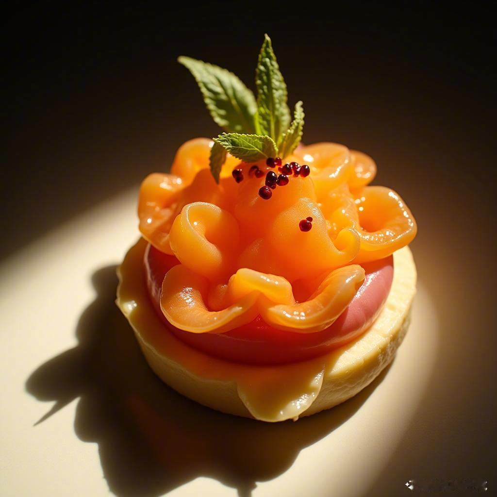 美食如画，愿你品味每一口，幸福常相伴！ 美食   光影艺术 （本内容由AI生成）