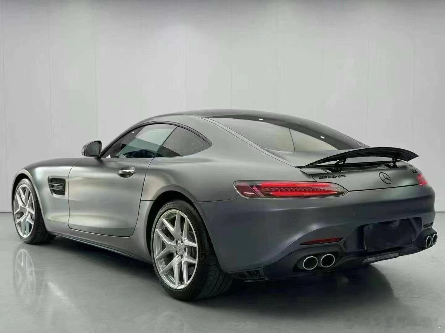 奔驰AMG GT  磨砂灰红内，配色好。 ​​​