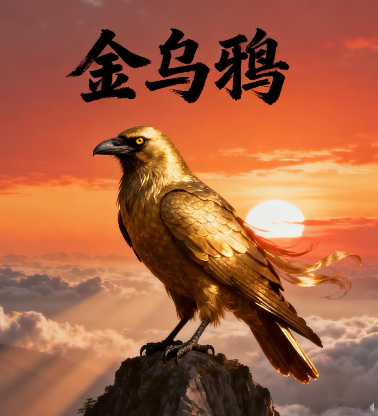 浏览下图金乌鸦，你能想到什么？ ​​​