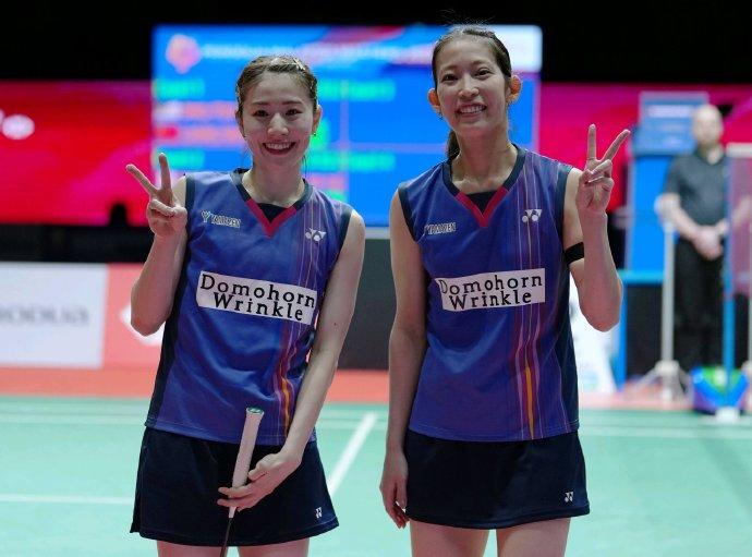 松山奈未/志田千阳世锦赛止步四强  世锦赛后将拆对
羽毛球世锦赛女双半决赛第一场