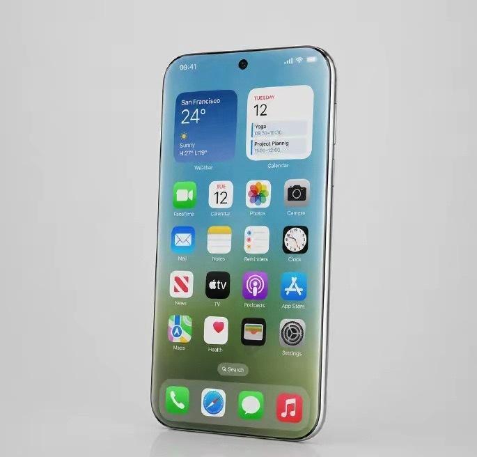 20周年版iPhone曝光苹果20周年iPhone曝光：四曲面“液态玻璃”设计引