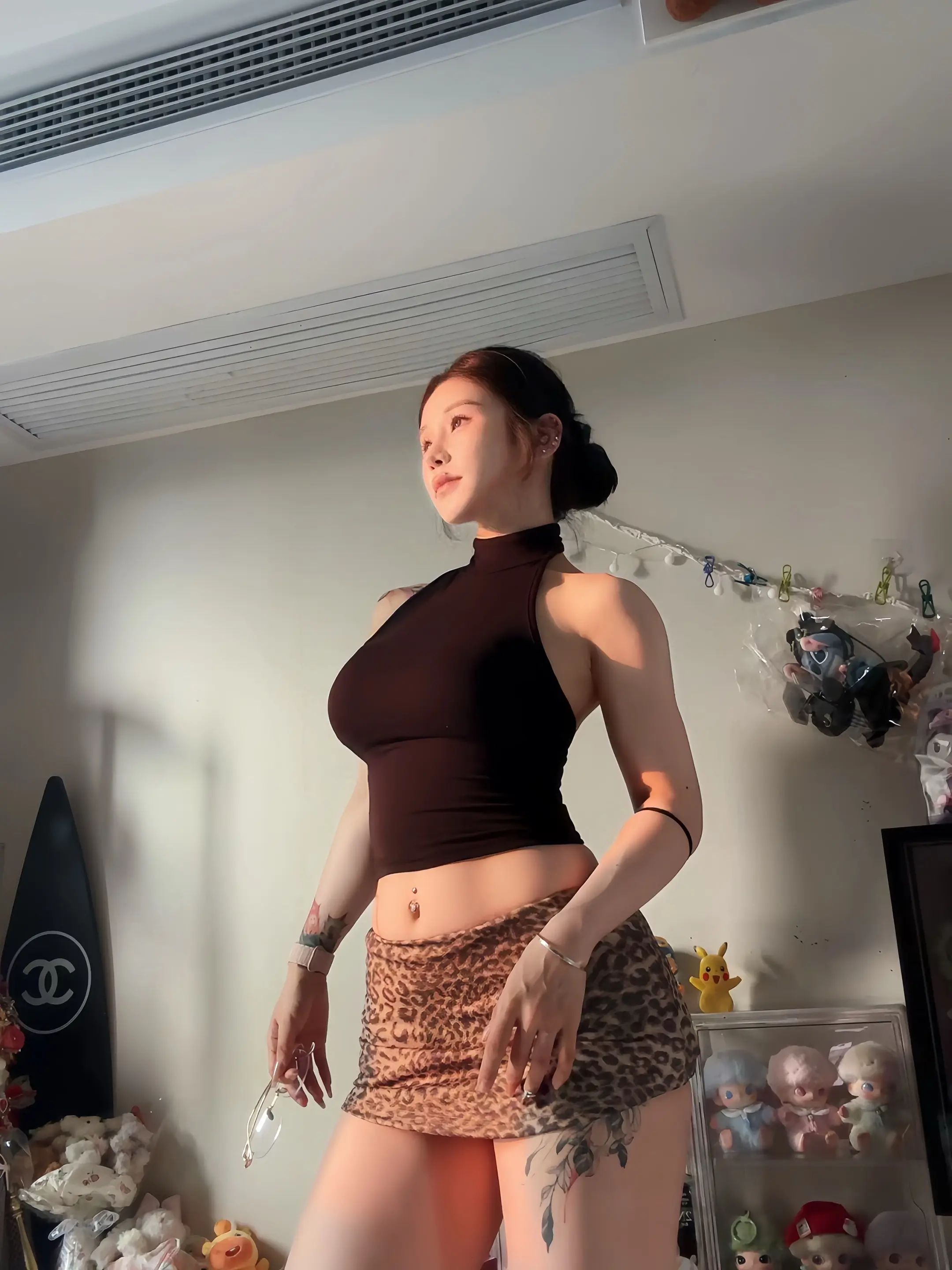 保持身材最好的秘诀 就是不吃男人画的大饼