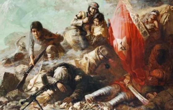 1941年夏，一辆押送西路军战俘的卡车，从兰州开往西安途经天水时，一名女战士突然