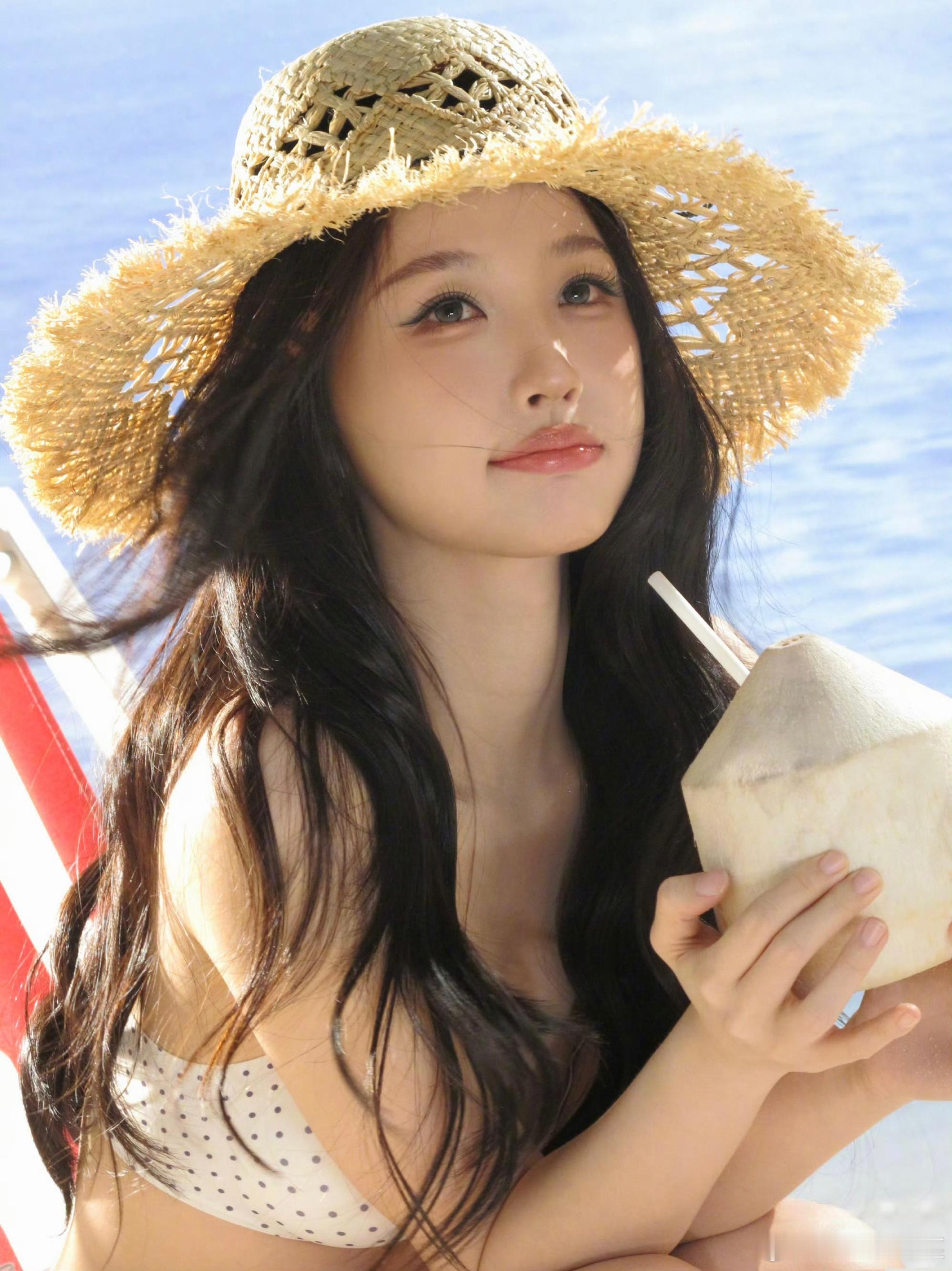 虞书欣，今天春日沙滩椰子味