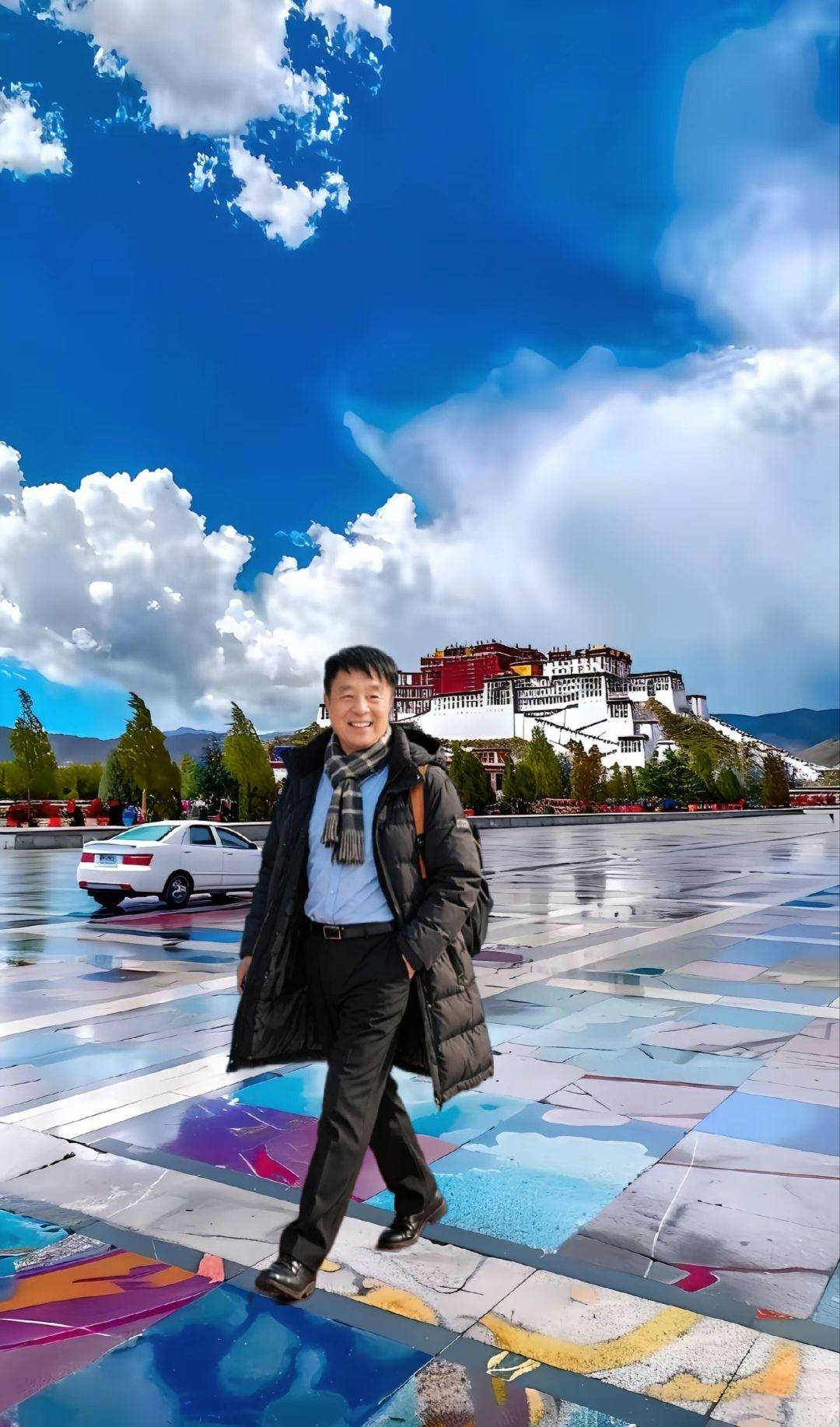 ，布达拉宫广场 。西藏拉萨打卡点 。天上的西藏献给大家一一