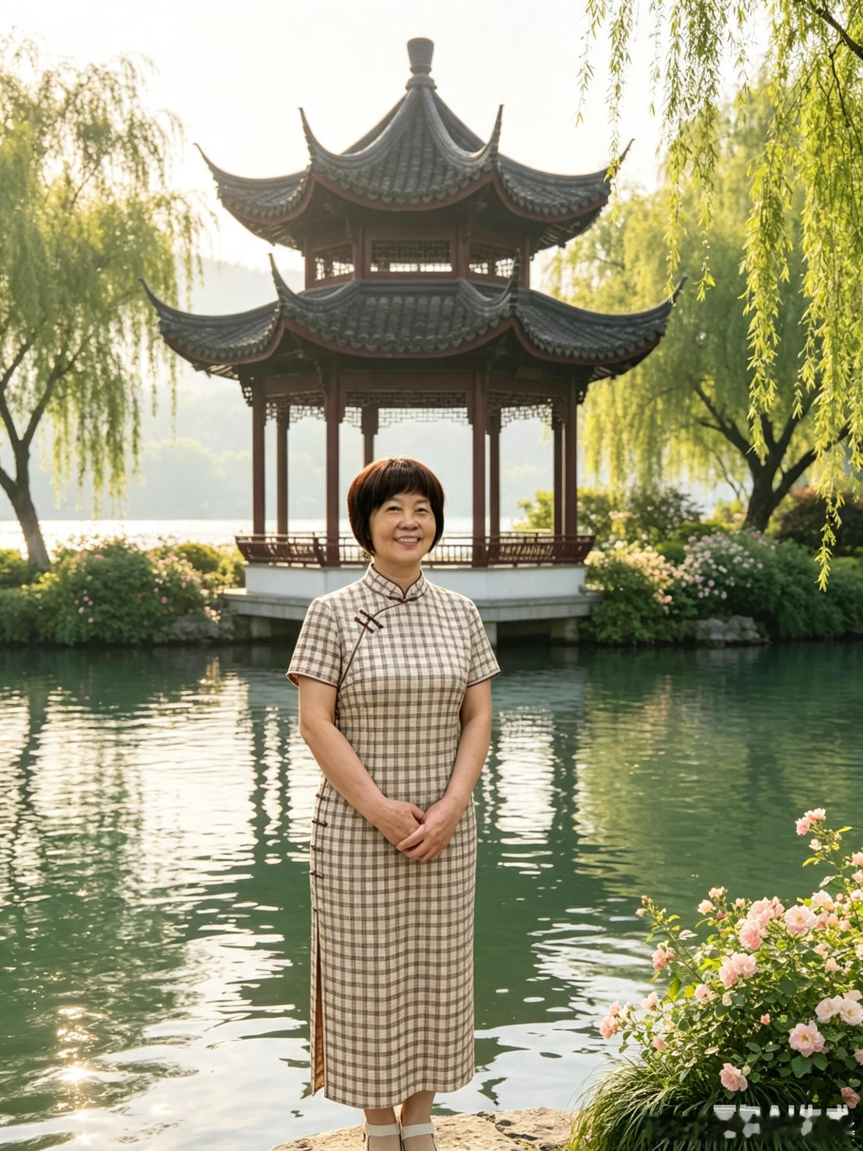 AI时代旅游要拍照，拍照要服装，旅游和服装都要花钱，年老了走不动了，上AI去“旅