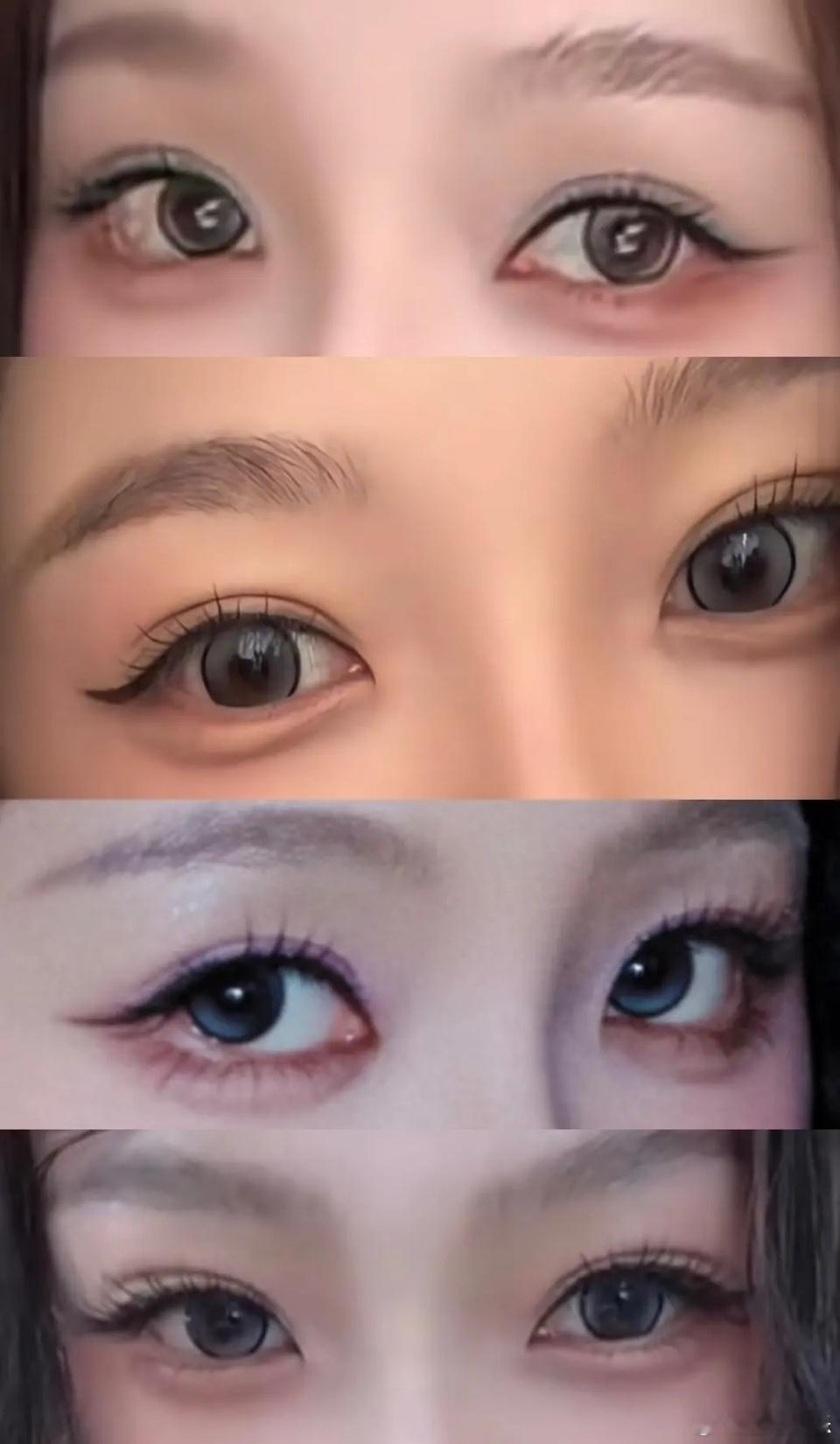 虞书欣真的不适合蓝色系美瞳，太突兀了 ​​​