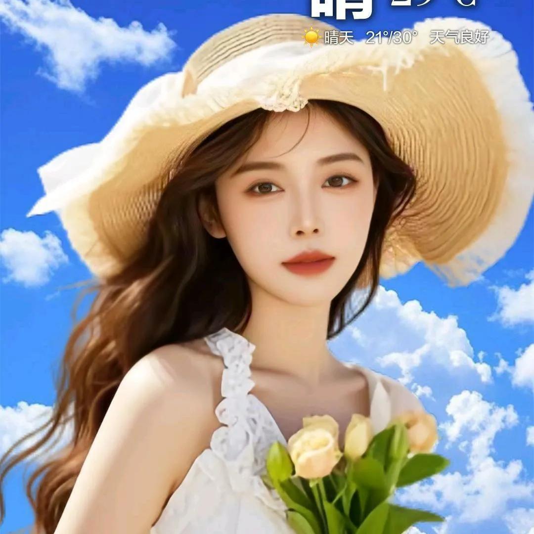 阳光明媚的午后，清新自然的美景与优雅的小仙女相得益彰。自然清新美少女 治愈美景照