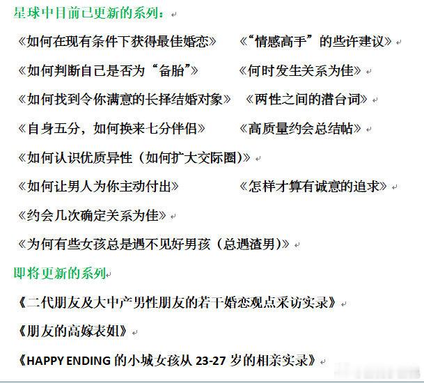 精彩的星球内容目前已汇聚为合集文档只需🧧128～需要的宝子们不要错过[送花花]