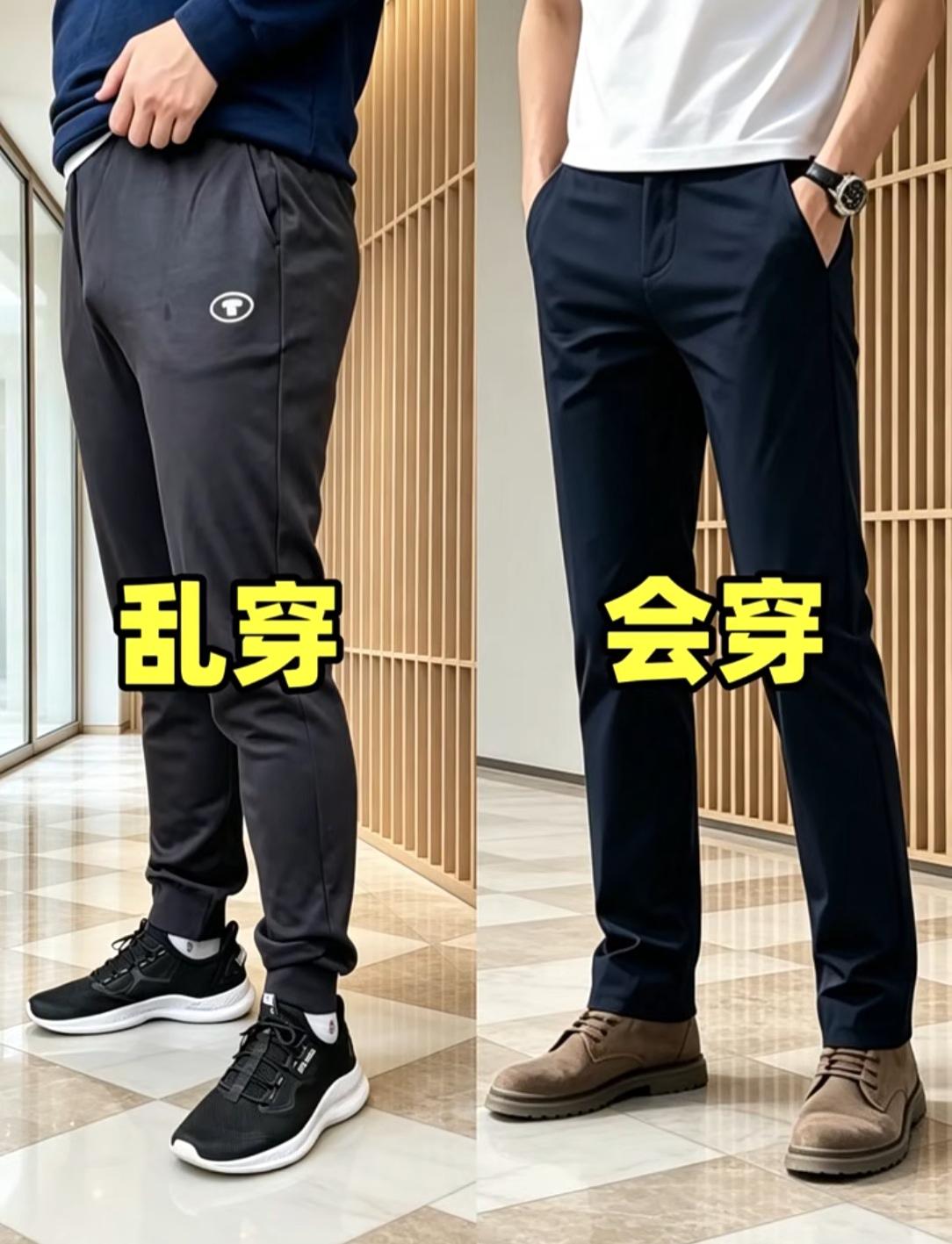 中年男人应该怎么选择裤子？