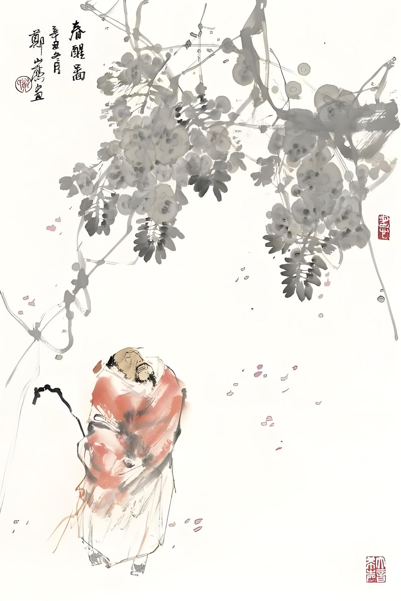 上联：紫藤怒放招蜂恋
下联：[玫瑰]

网络图片/诚谢侵删