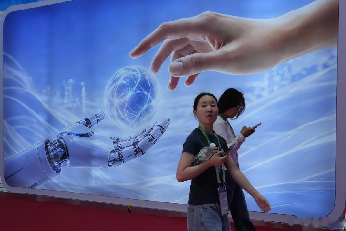 【北京批驳限制中国人工智能发展的呼吁】（洛杉矶时报）中国外交部周一反驳了Anth