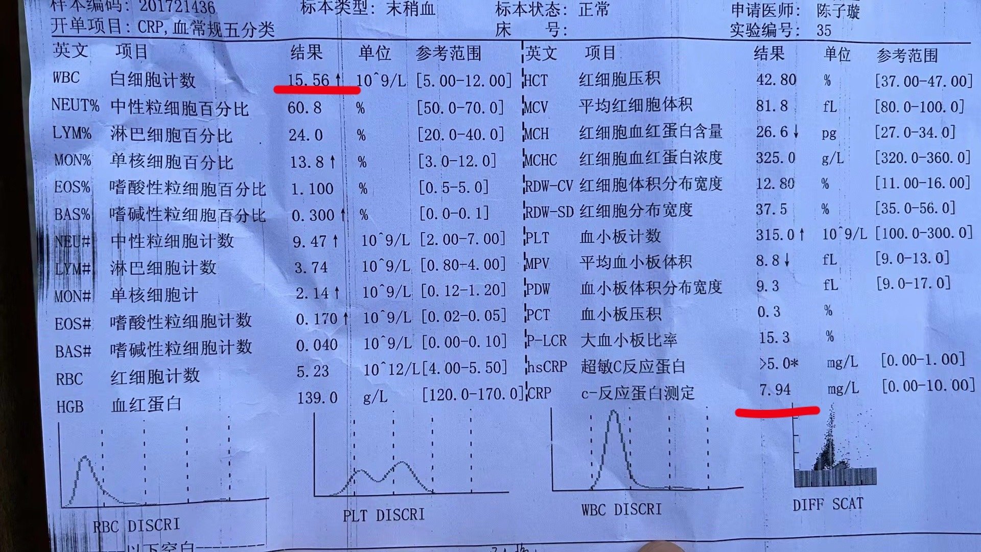 #手足口病高发期# 健康群广东宝妈：刚刚发烧去医院，发现疱疹性咽峡炎，医生要求验