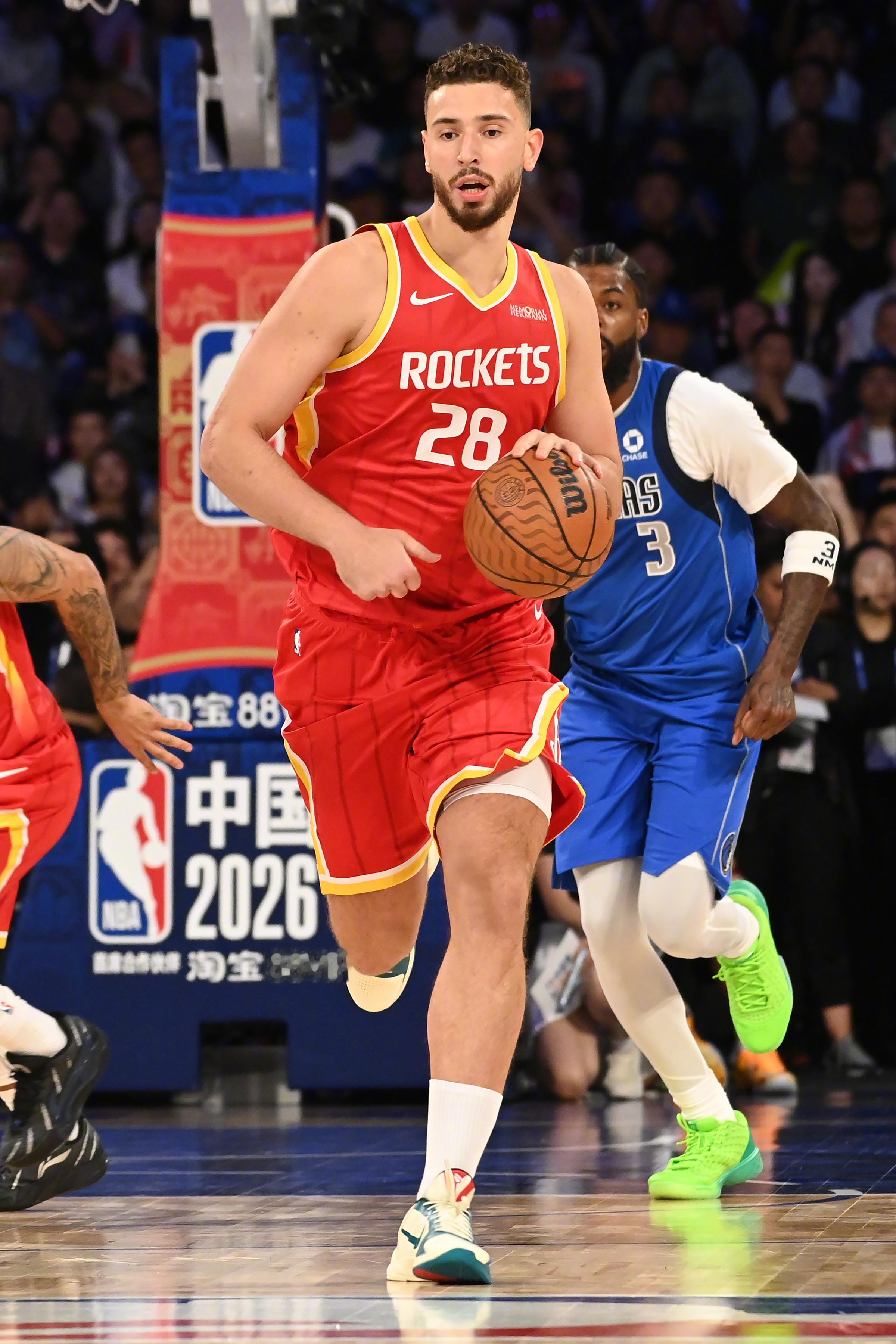 火箭vs独行侠nba季前赛nba中国赛2026休斯顿火箭[超话] 📊 11分 