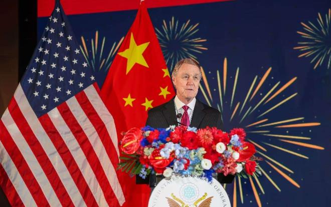 美国主动找中国了！6月10日，中国外交部副部长马朝旭应邀出席美国驻华使馆举办的独
