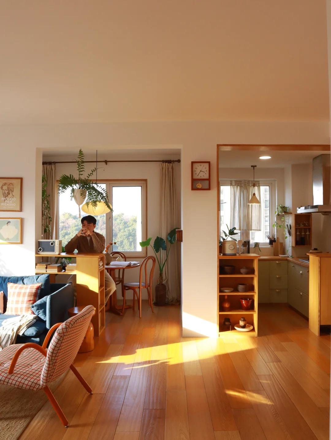 i人富养的家，温柔的像走进电影里