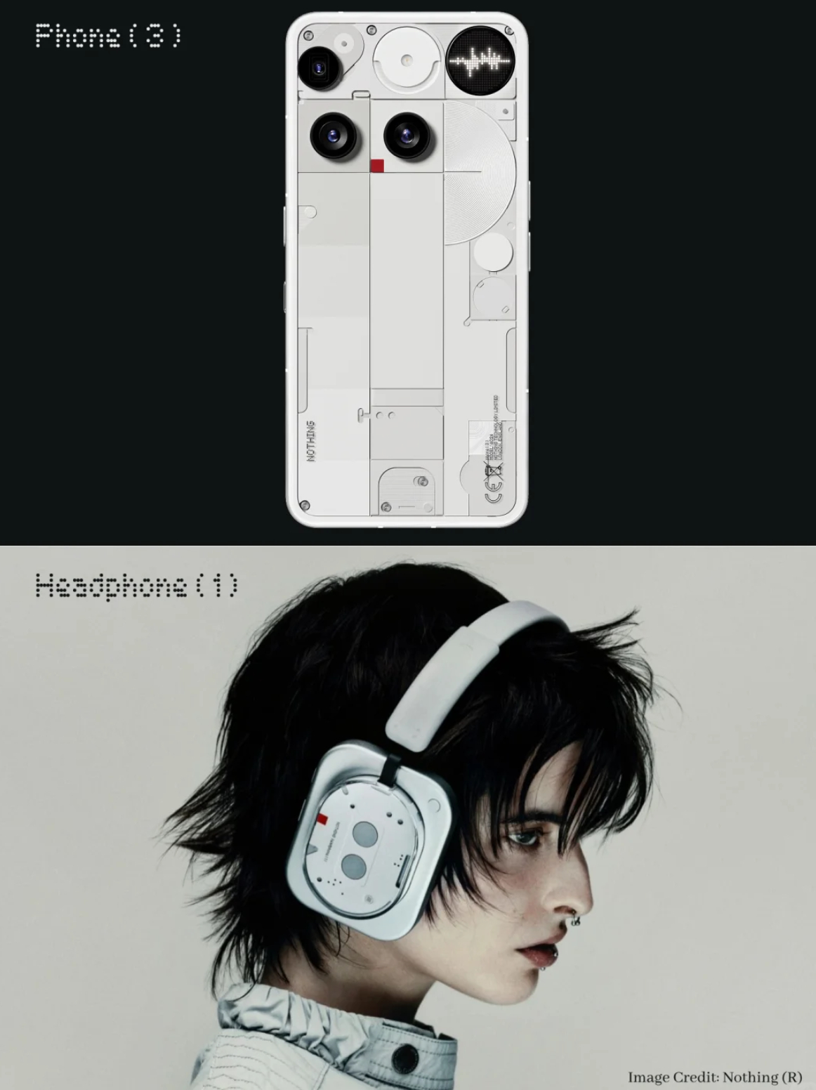 Nothing Phone (3) 发布了，标志性的灯条没了，取而代之的是一个圆