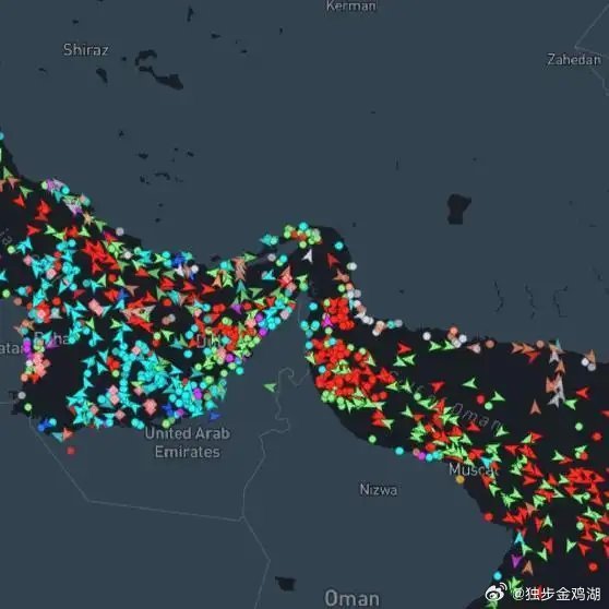 《【🔥百度热搜】伊朗关闭霍尔木兹海峡，实时图密密麻麻船只集体“趴窝”》伊朗关闭
