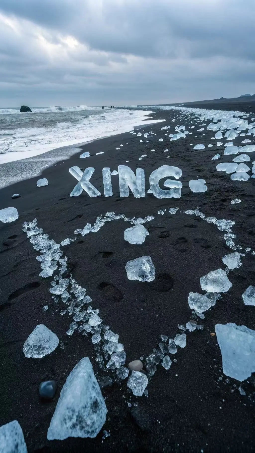 冰岛的海边好浪漫 下次我约你 海边代写