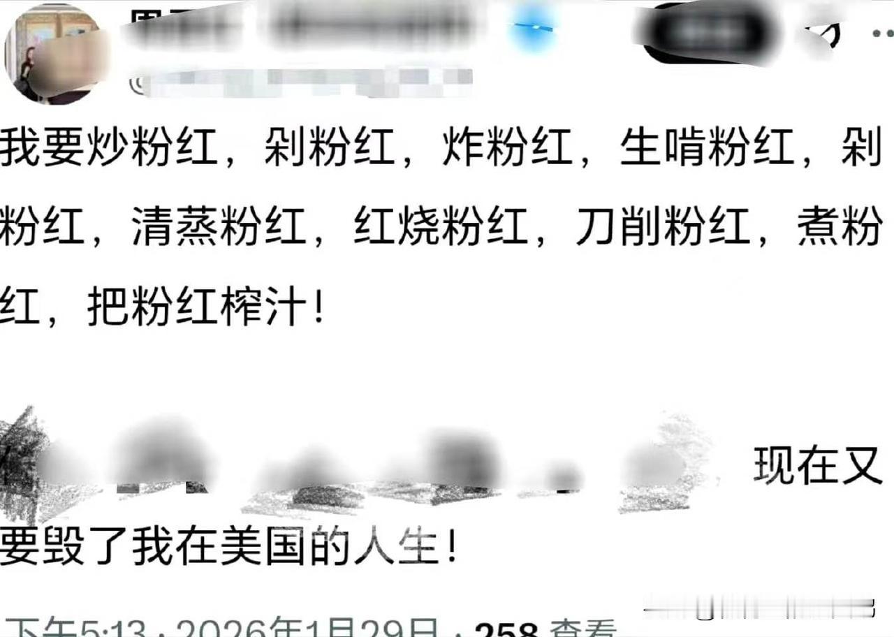 丫 挺 的闹啥呢？哔哔半天全是中餐的做法，连白人饭都吃不下还怪别人毁了 丫 在美