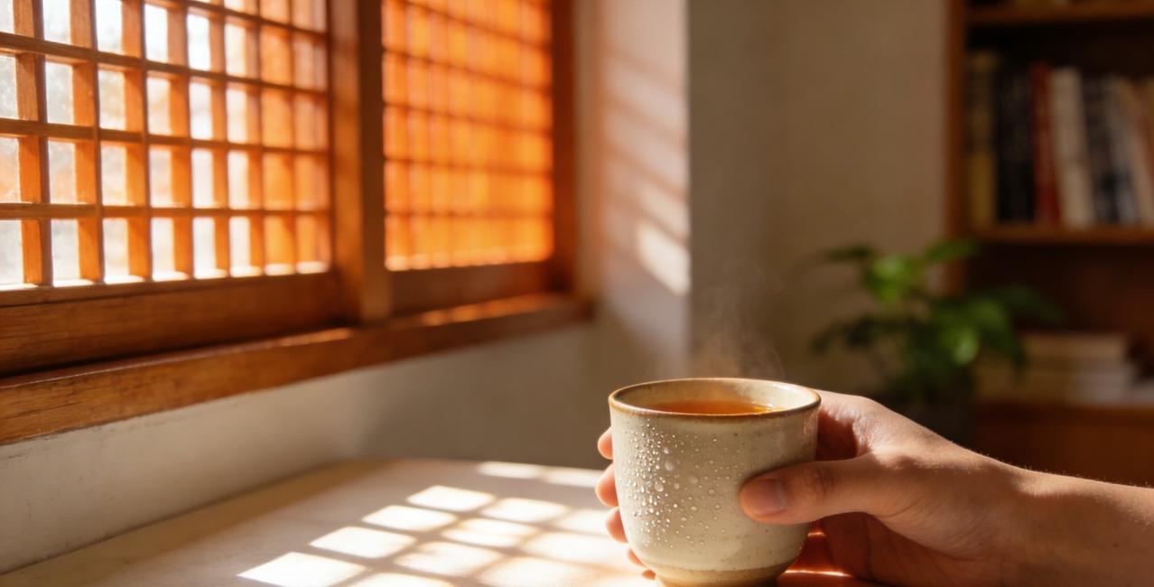 掌心盈暖，岁月宁安
茶可温手，言能暖心，这个冬日不再显得漫长。
人活一世，渐渐就