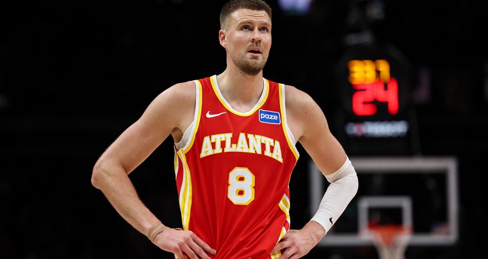 亚特兰大老鹰中锋克里斯塔普斯·波尔津吉斯将缺席接下来两周时间，以接受进一步检查，