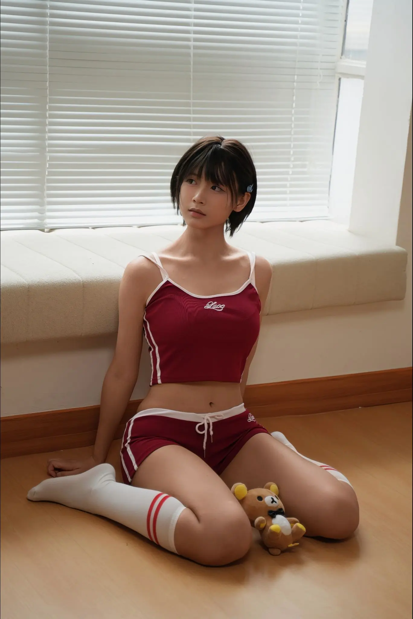 少女写真。