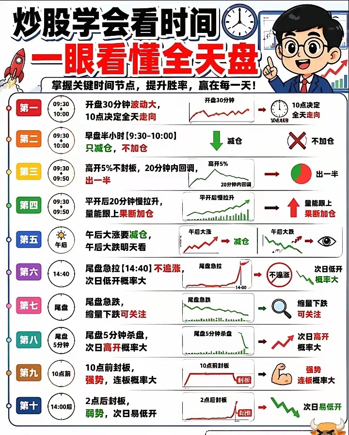 一眼看懂全天盘 