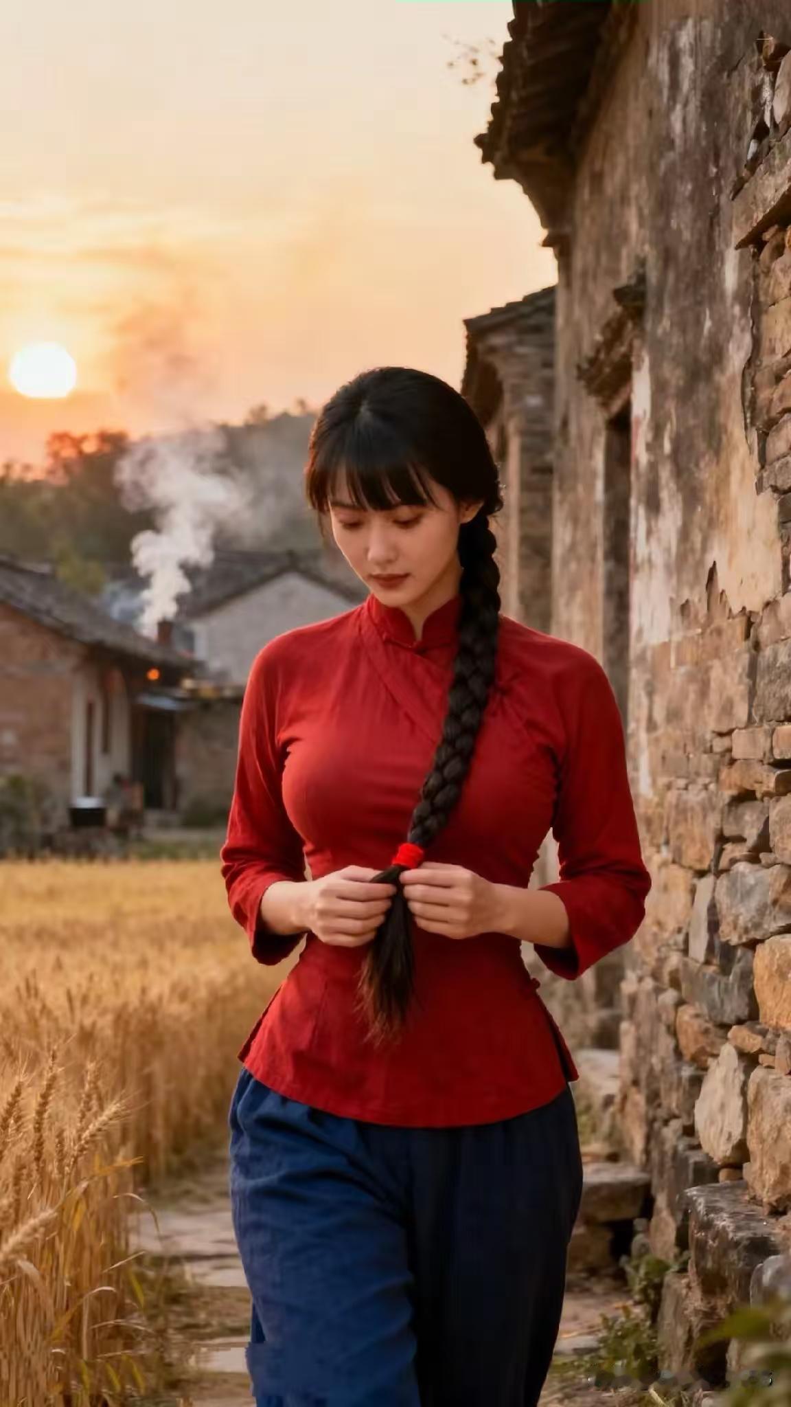 天净沙·世风叹
娶妻先问华堂，
姻缘尽系银囊。
一介寻常凡郎，
浮生怅惘，
何堪