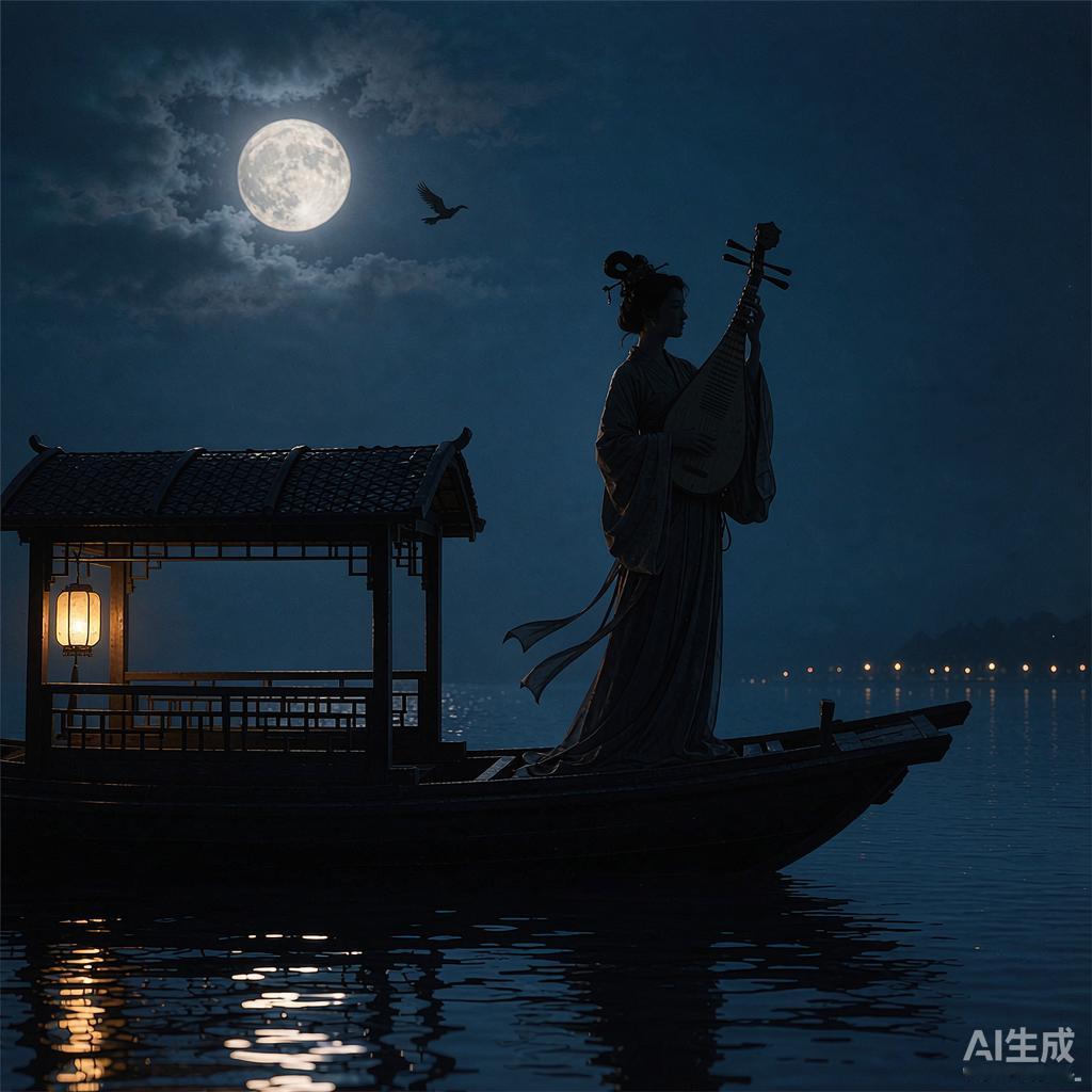 四十四岁那年，白居易被贬到了江州。
原因很荒唐——宰相被刺，满朝文武都不敢说话，