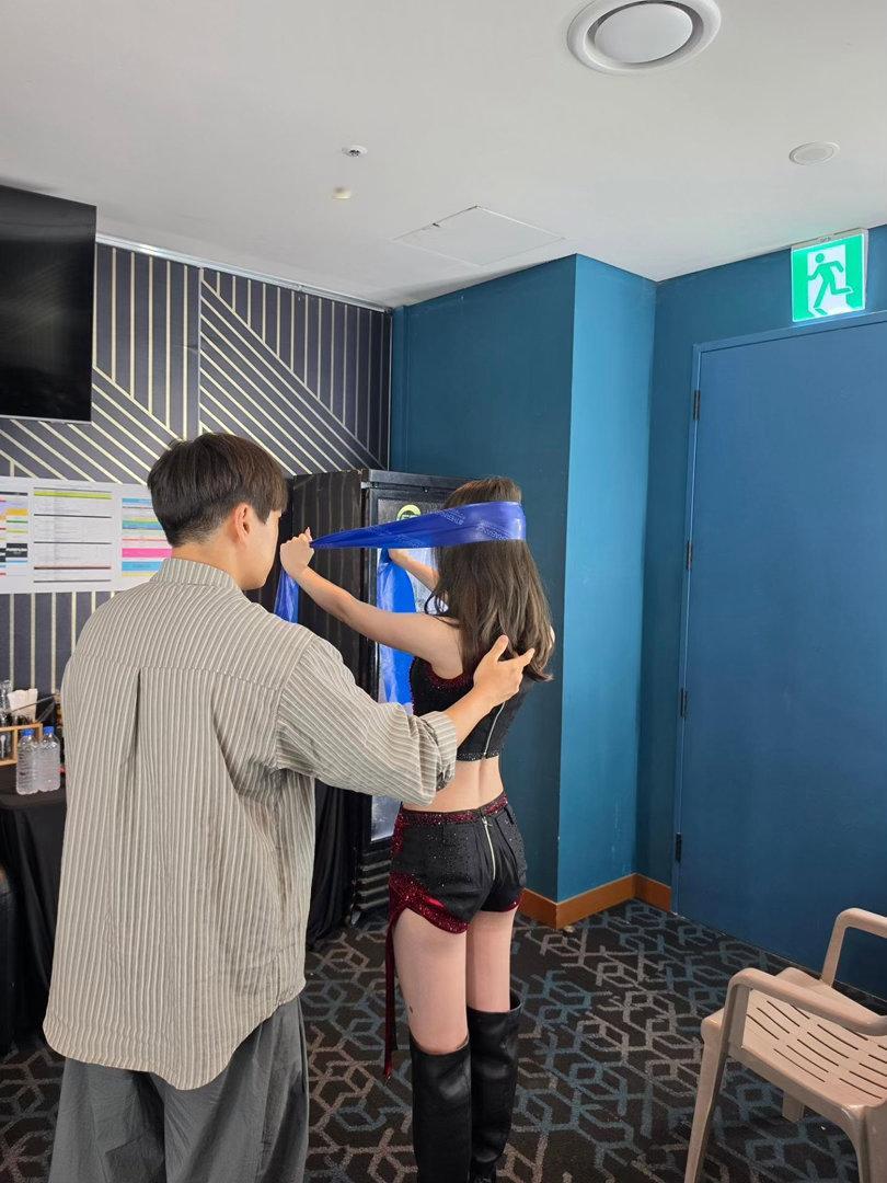 LESSERAFIM🐯鹿眼明眸金采源 【IG】260718 金采源更新얼렁뚱땅