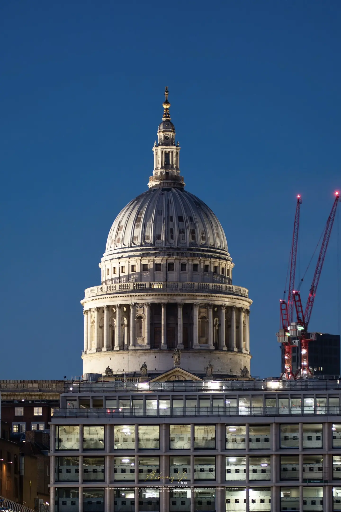 这种感觉叫伦敦🇬🇧blue hour.冬令时的blue hour ...