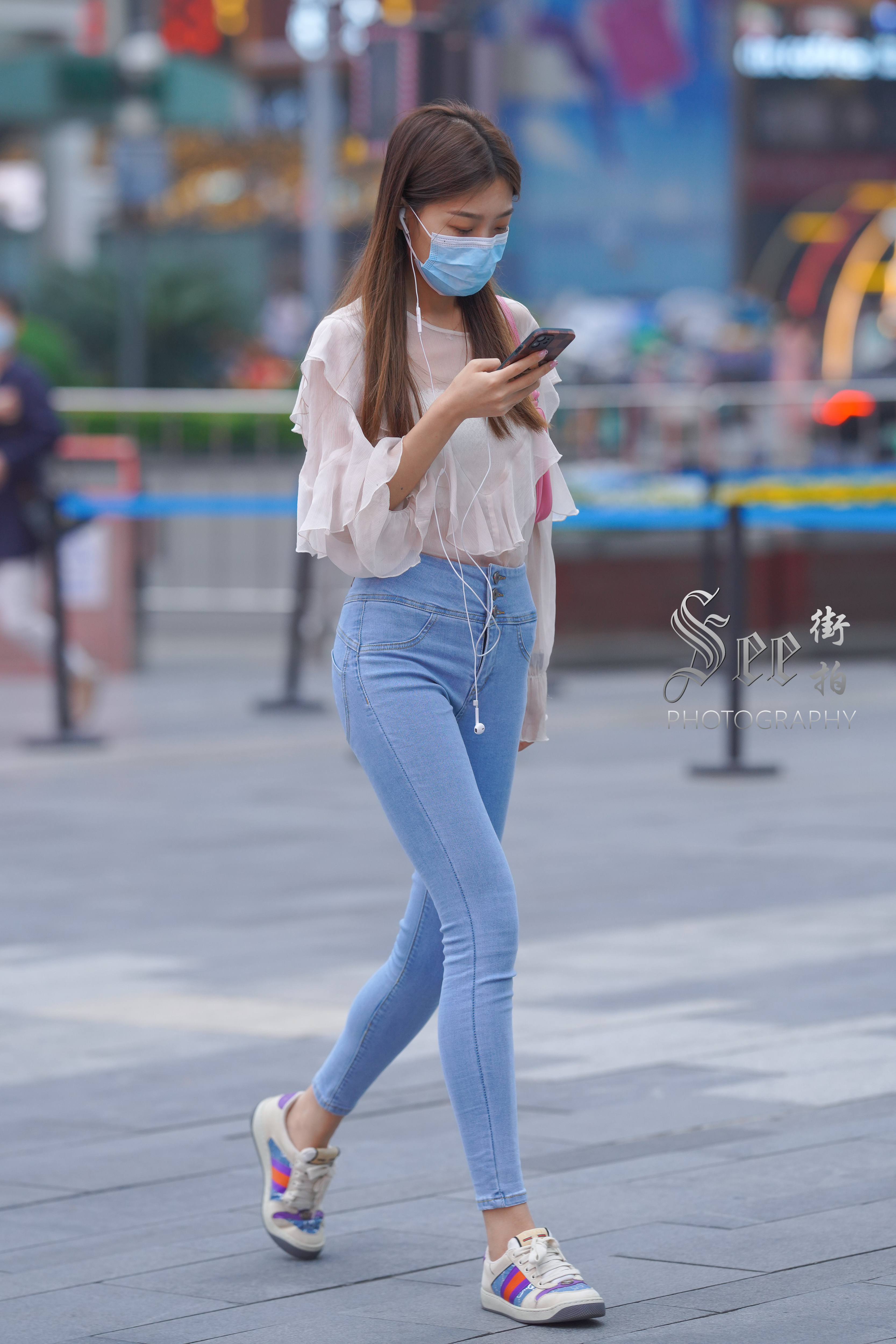 高挑靓丽牛仔裤搭配~~ ​​​