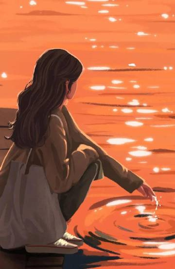 🎐                心烦的时候，就告诉自己，          