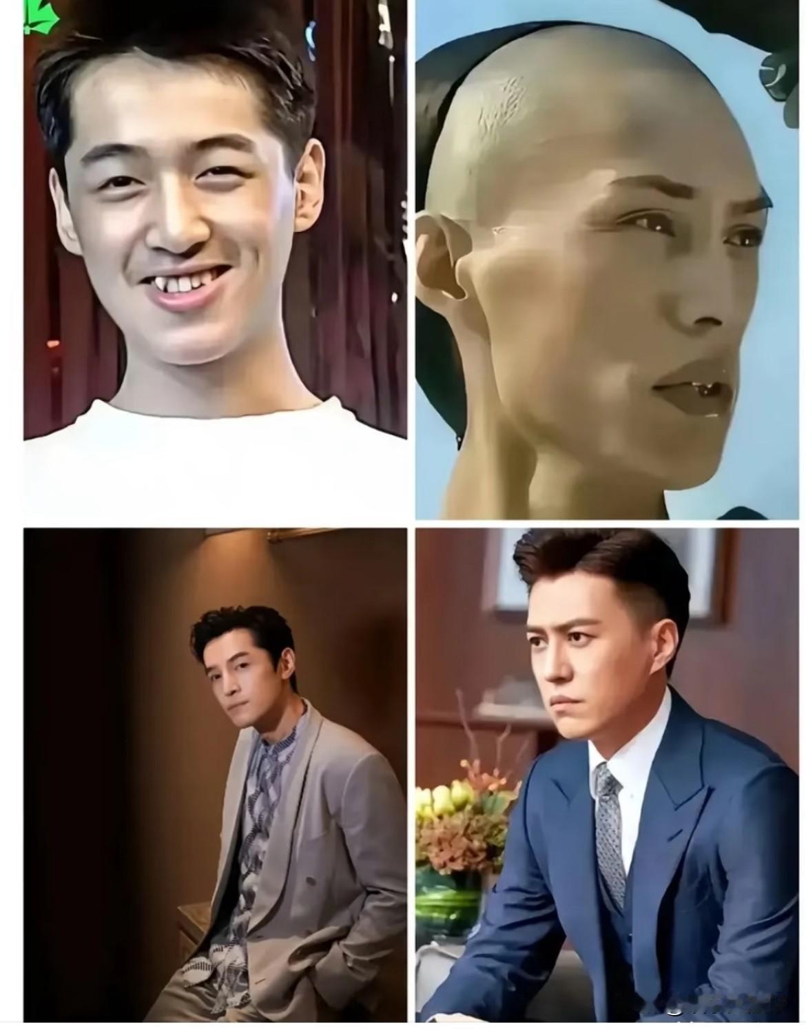 男神也不是生来就是，跟名气一样，是资源和钱堆出来的。很多人说离开黄晓明的杨颖妆造