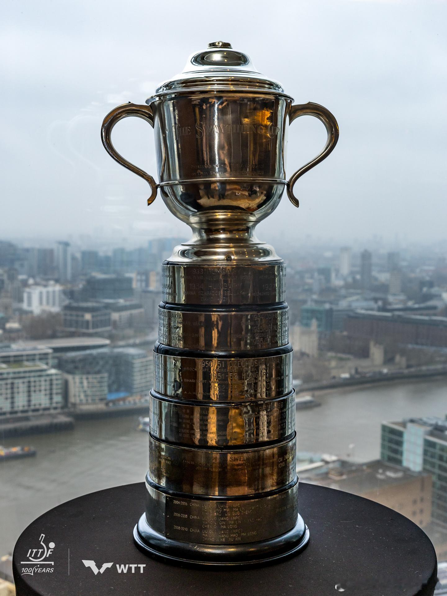 伦敦世乒赛团体赛 🏆马赛尔·考比伦杯、斯韦思林杯 in London 