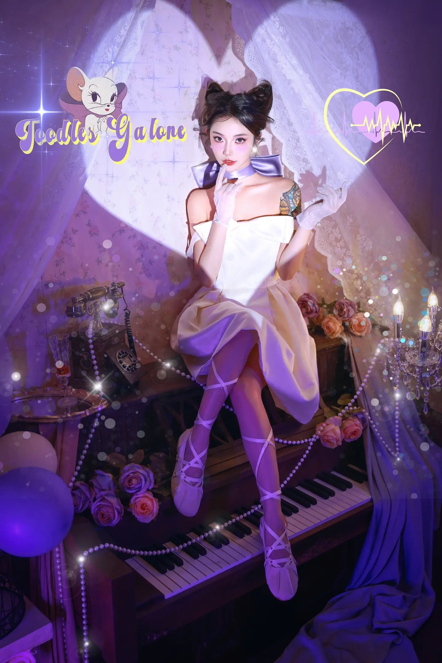 哈喽～我得笨蛋汤姆猫🐱。少女写真