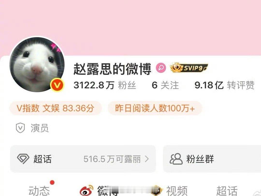 赵露思微博头像换成了小动物，美女别是被盗号了！[笑cry] ​​​