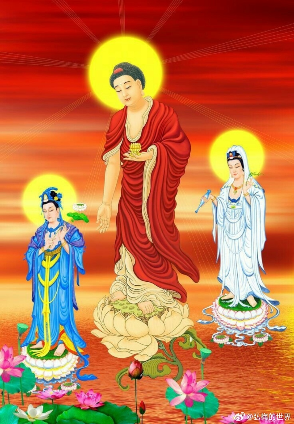 信愿持名，消伏业障，带惑往生者，即是凡圣同居净土。见思断尽而往生者，即是方便有余