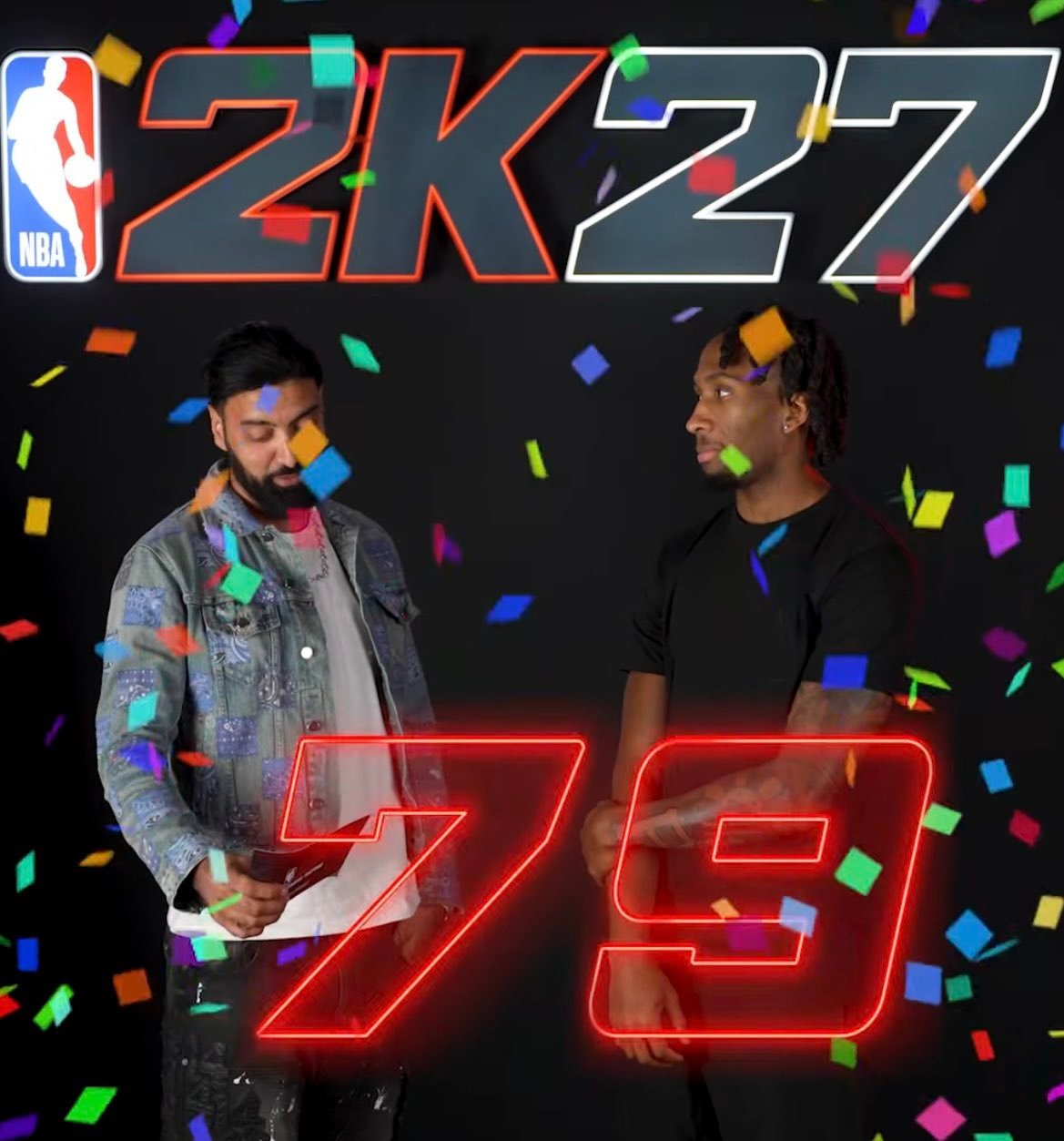 迪班萨、彼得森、布泽尔2K的数值都是79，威尔逊则是77。NBA
