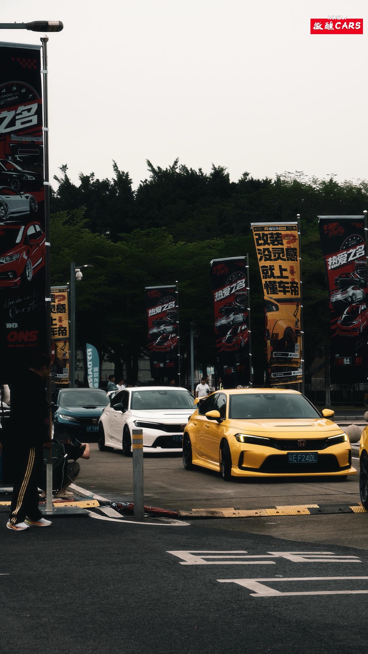 本田的快 是快乐的快！汽车摄影 HONDA 改装车文化 本田思域typer