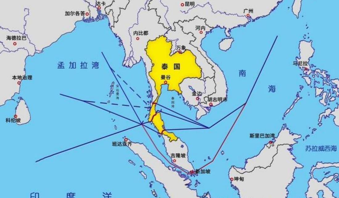 瞒不住了！中泰突然祭出绝杀方案，废掉马六甲枷锁，特朗普布局彻底落空

长久以来，