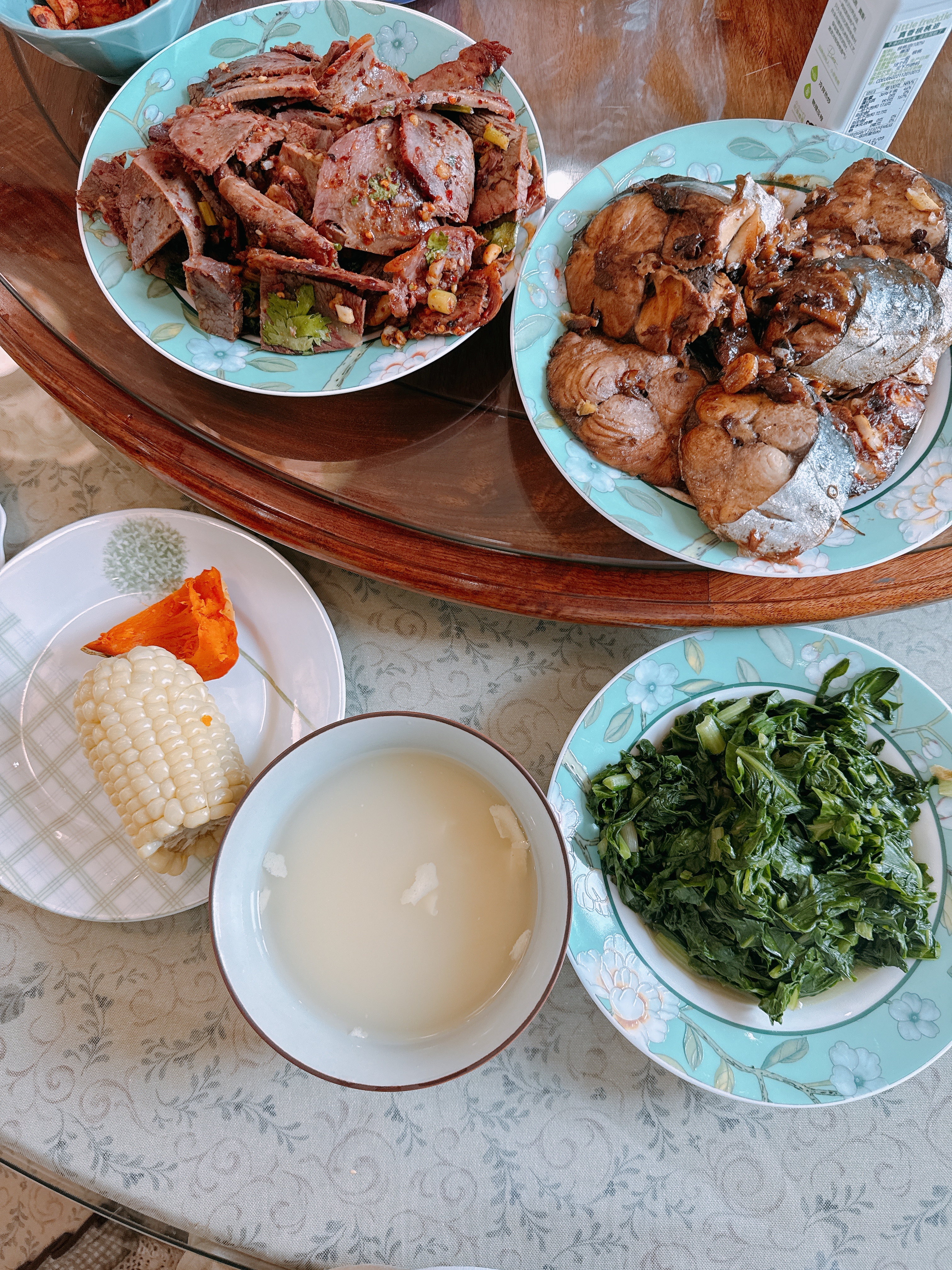 这种干净的减脂餐是我们家的日常了 