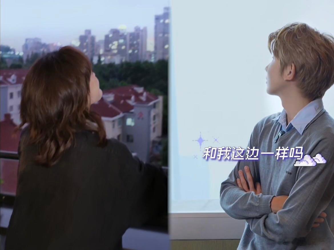 和王源文淇隔空同频终于等到影片上映，隔空互动氛围感直接拉满，希望我们都能拥有像阿